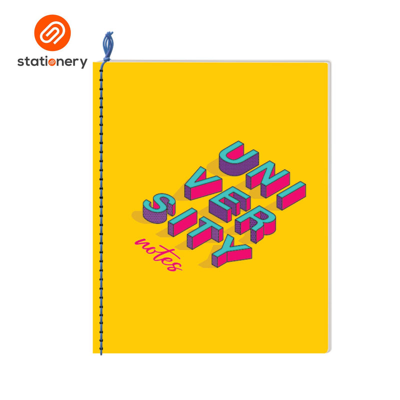 Advance University Notes Yarn Notebook - Assorted-zoom-