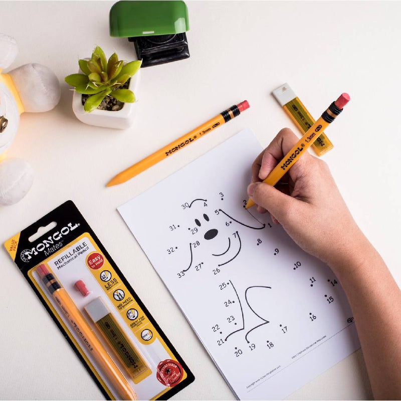 Mongol Mates Mechanical Pencil with Refill 1.3mm-zoom-