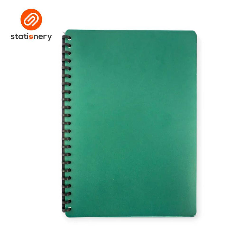 Seagull Refillable Clearbook with Diagonal Lines Long-zoom-
