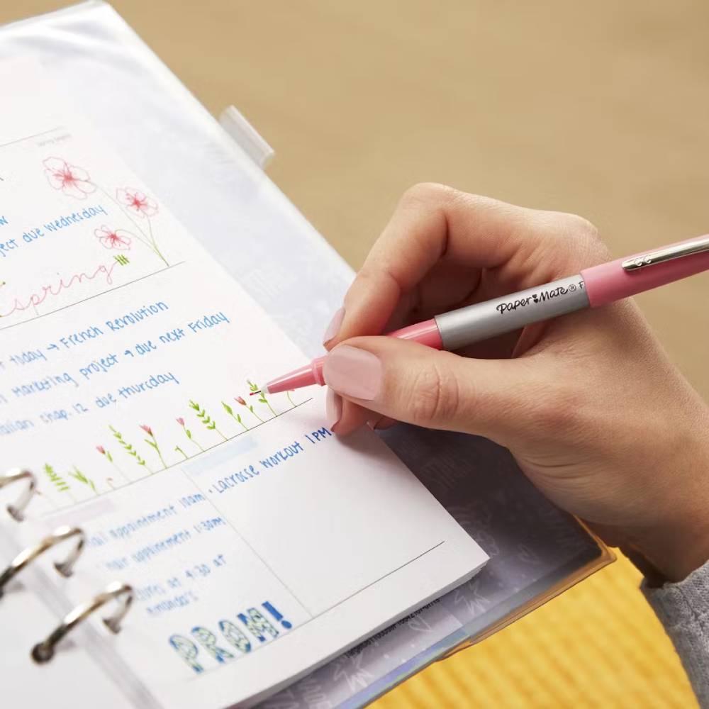 Paper Mate Flair Ultra Fine Asstd Fashion 8CT Felt Tip Pen