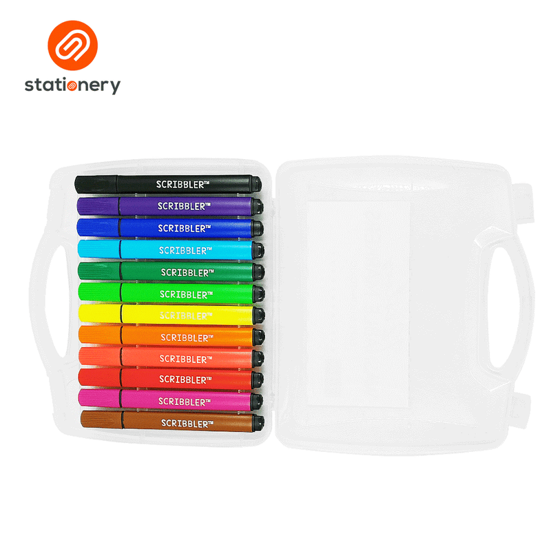 Scribbler Washable Markers 12 Colors-zoom-