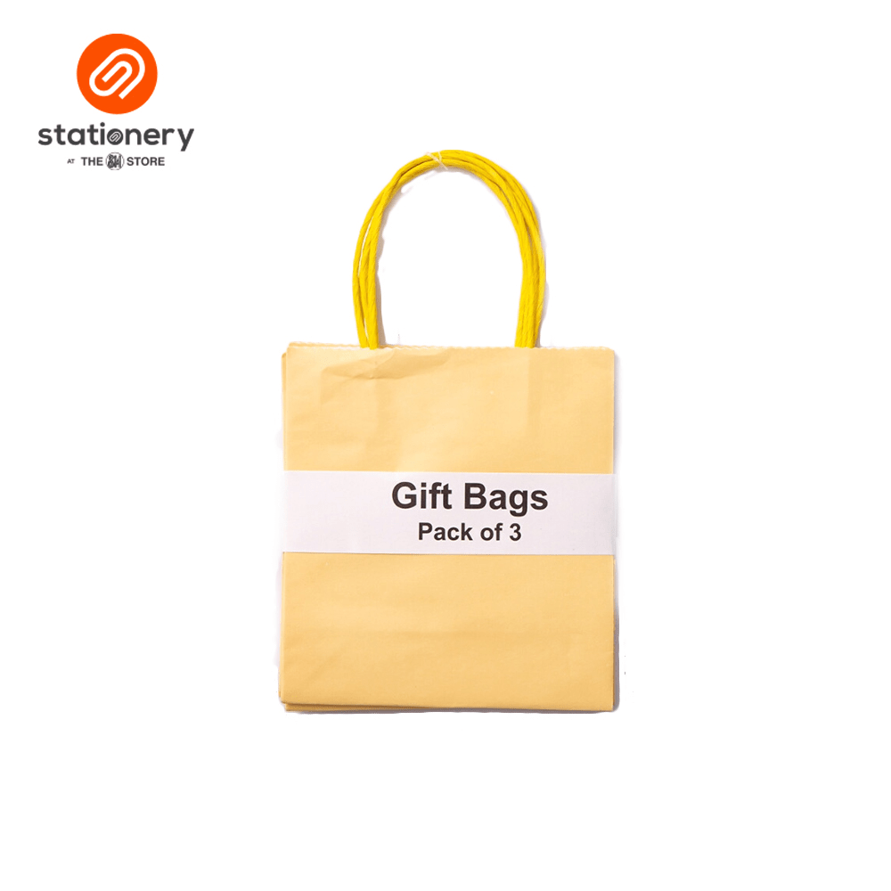 Plain Gift Bag 120 gsm Pack of 3 - Small (6 1/4x3x7")-zoom-4