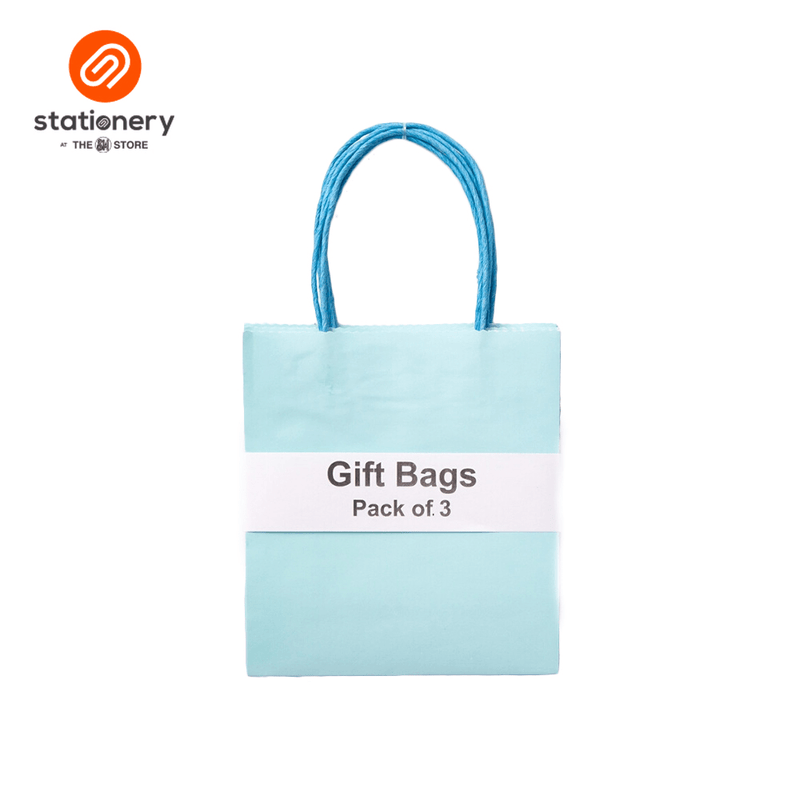 Plain Gift Bag 120 gsm Pack of 3 - Small (6 1/4x3x7")-zoom-
