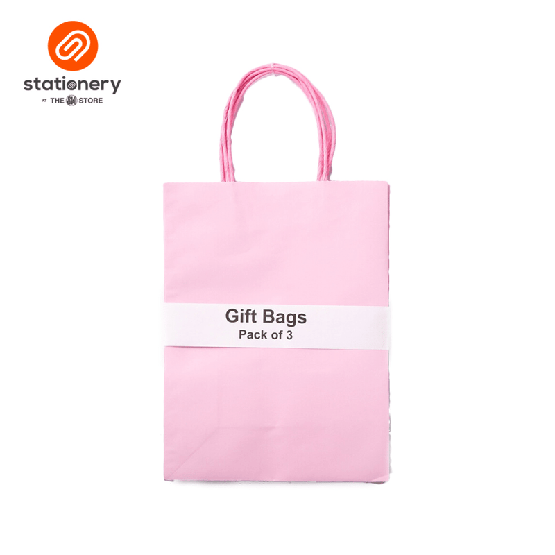 Plain Gift Bag 120 gsm Pack of 3 - Medium (8 1/4x4x11")-zoom-