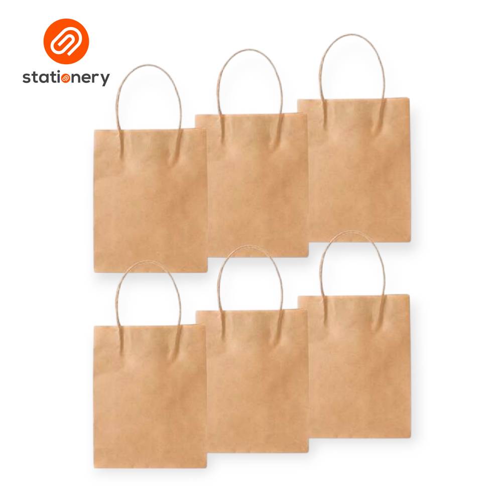 Kraft Bag 100gsm Pack of 6's - Small-zoom-3
