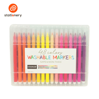 Scribbler Washable Soft Brush Markers 48c