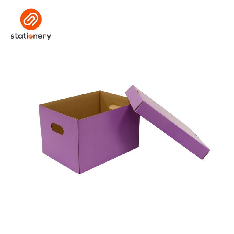 Glossy Mini Storage Box Plain - 7.4x10x6.2"-zoom-