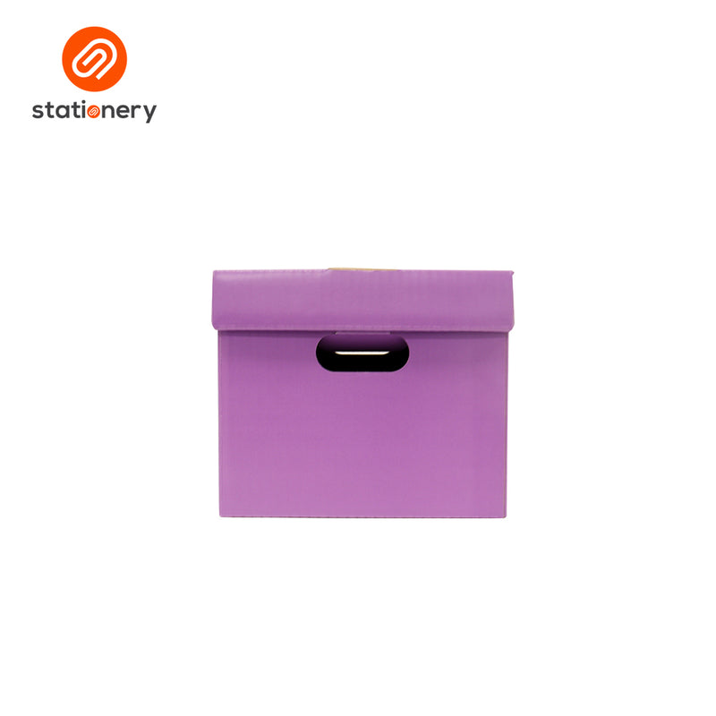 Glossy Mini Storage Box Plain - 7.4x10x6.2"-zoom-