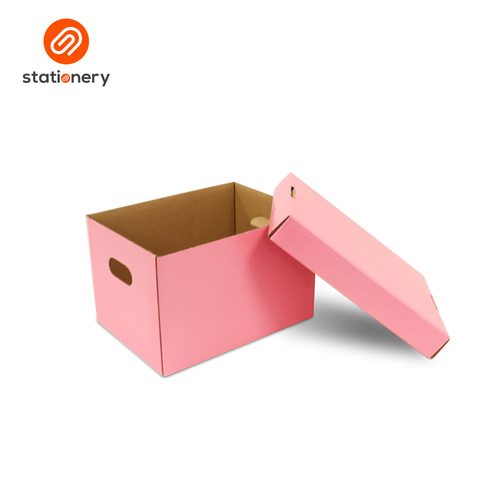Glossy Mini Storage Box Plain - 7.4x10x6.2"-2