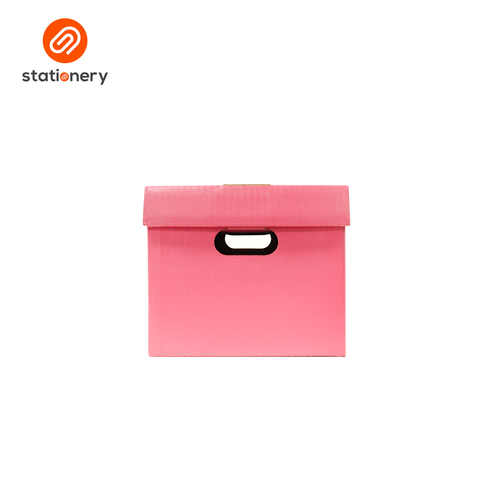 Glossy Mini Storage Box Plain - 7.4x10x6.2"-10