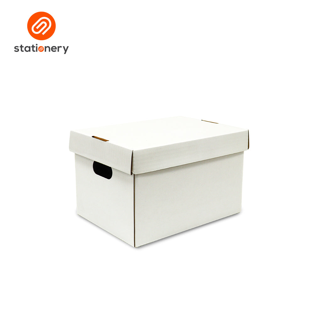 Glossy Mini Storage Box Plain - 7.4x10x6.2"-11