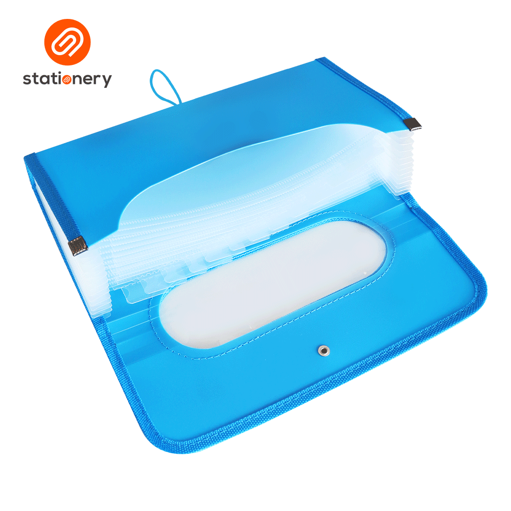 Seagull Expanding Envelope 13 Pockets with Window - 27.5x4x13.5cm-zoom-3