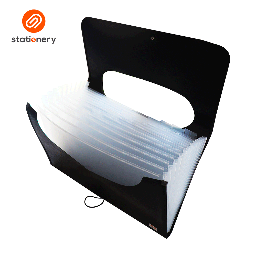 Seagull Expanding Envelope 13 Pockets with Window - 33.5x3x24.5cm-zoom-4