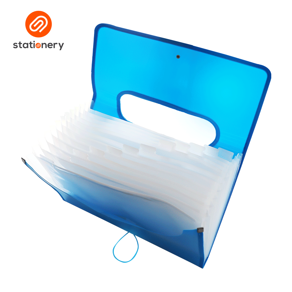Seagull Expanding Envelope 13 Pockets with Window - 33.5x3x24.5cm-zoom-3