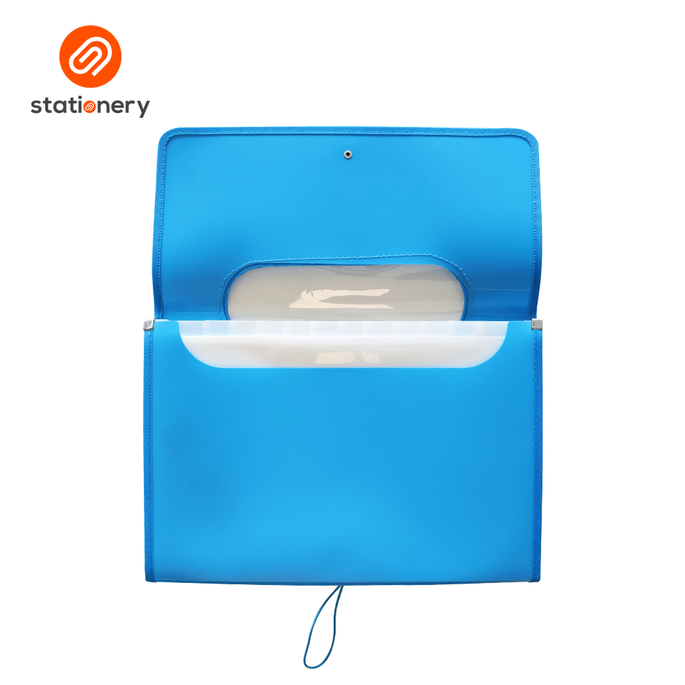 Seagull Expanding Envelope 13 Pockets with Window - 33.5x3x24.5cm-5