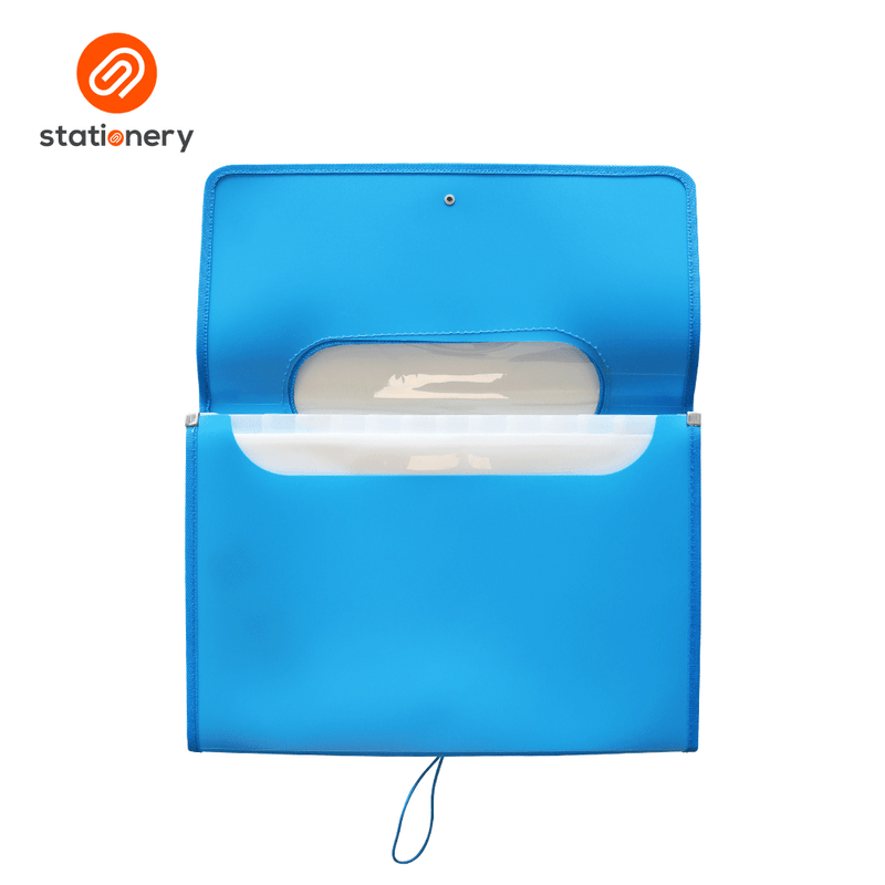 Seagull Expanding Envelope 13 Pockets with Window - 33.5x3x24.5cm-zoom-