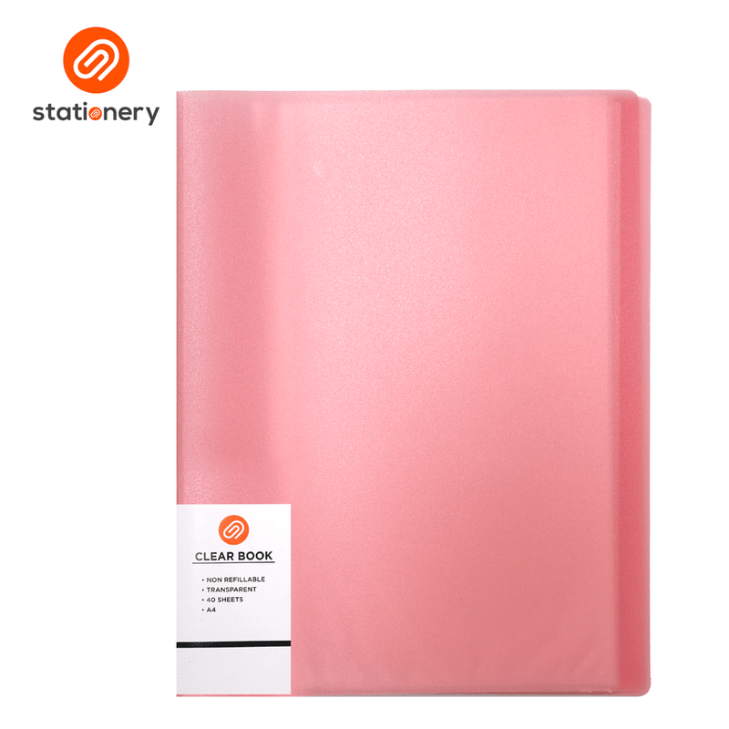 Stationery Clear Book A4-zoom-