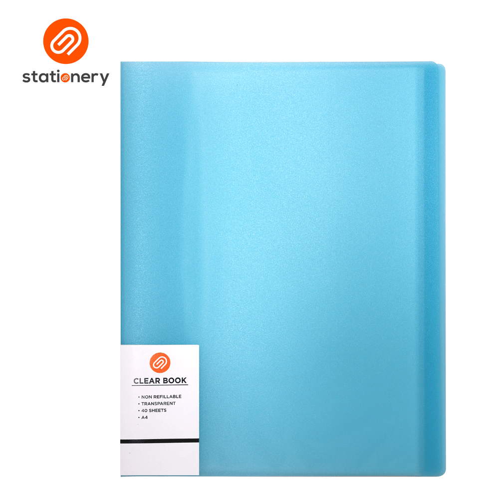 Stationery Clear Book A4-3