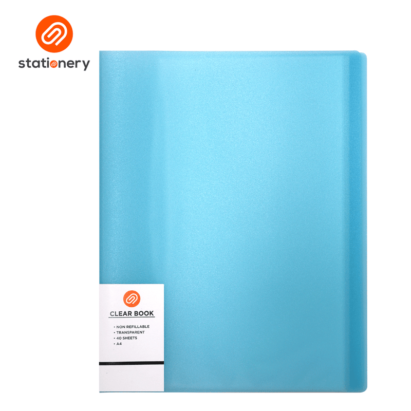 Stationery Clear Book A4-zoom-