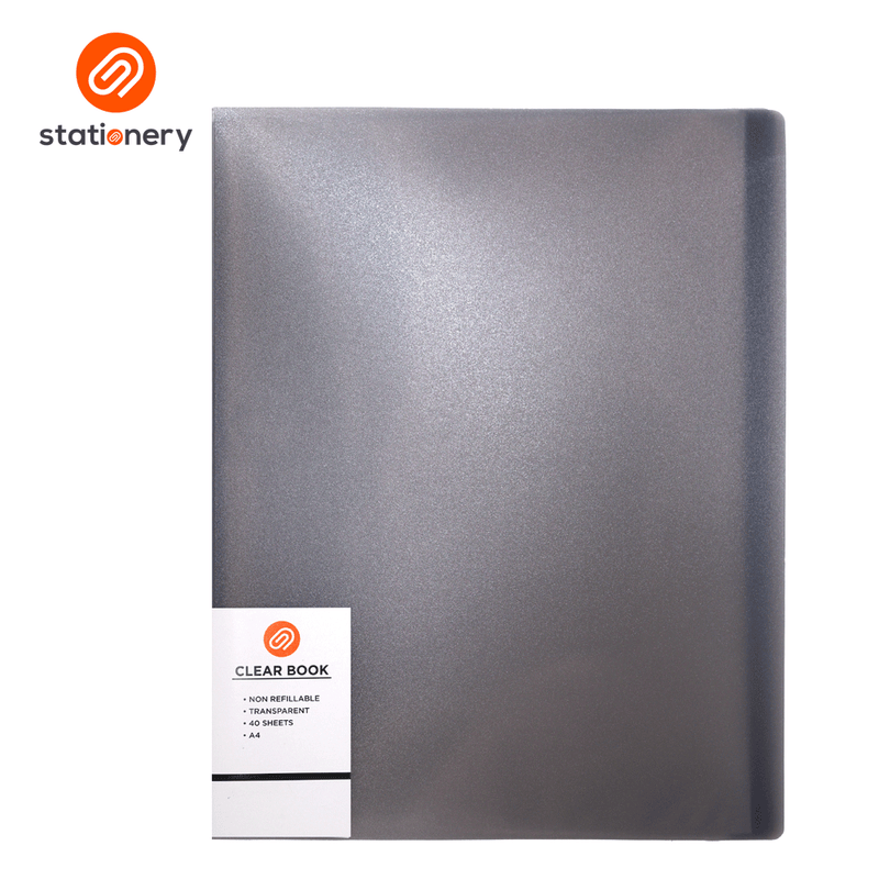 Stationery Clear Book A4-zoom-