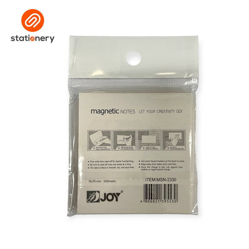 Joy Magnetic Sticky Notes 3x3"-zoom-