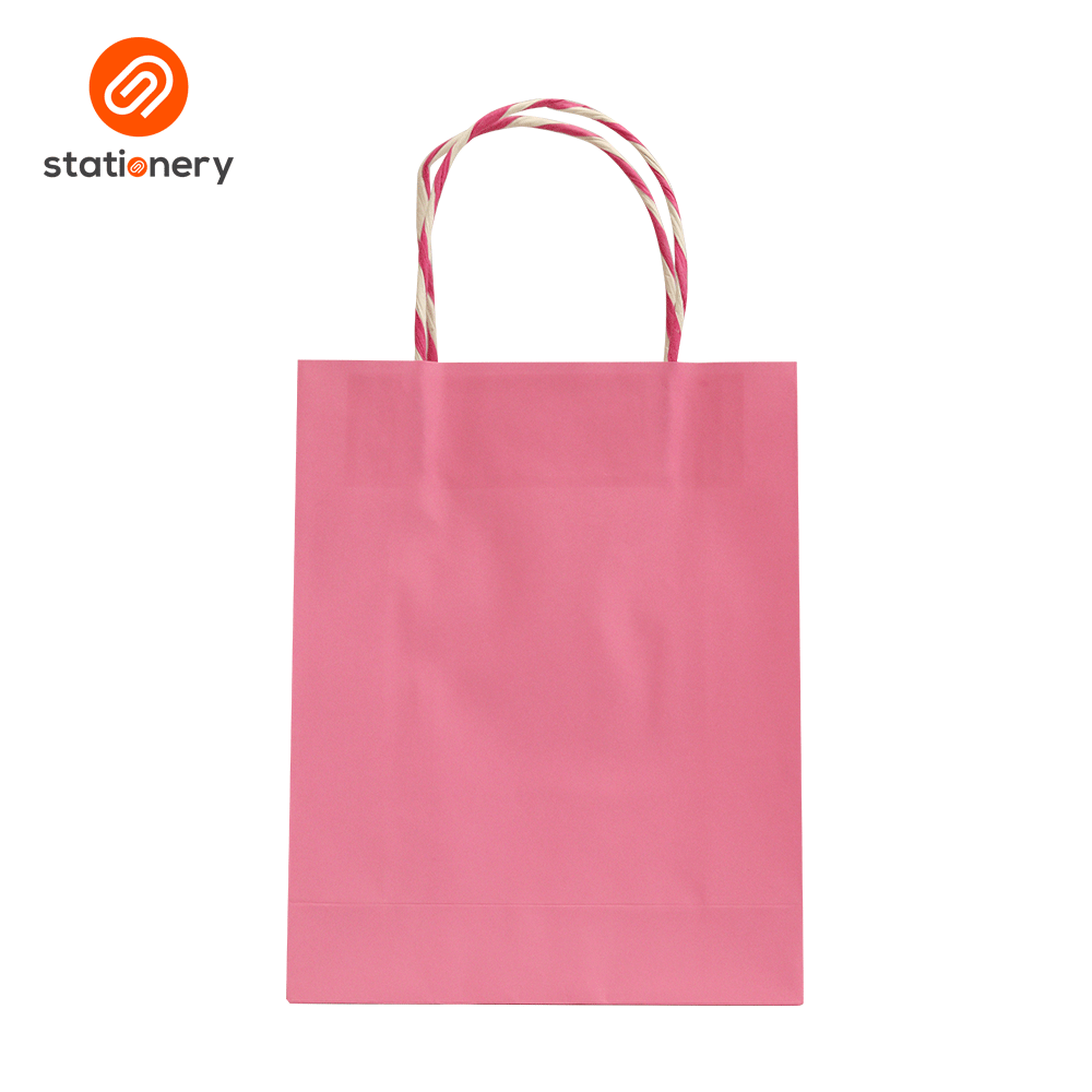 Plain Gift Bag Pack of 3 - Pink-1