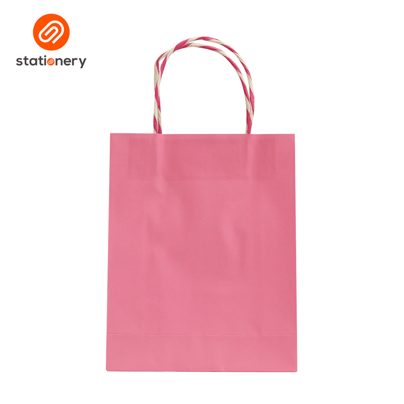Plain Gift Bag Pack of 3 - Pink-zoom-