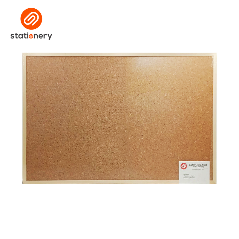 Corkboard with Frame - 24x36"-zoom-