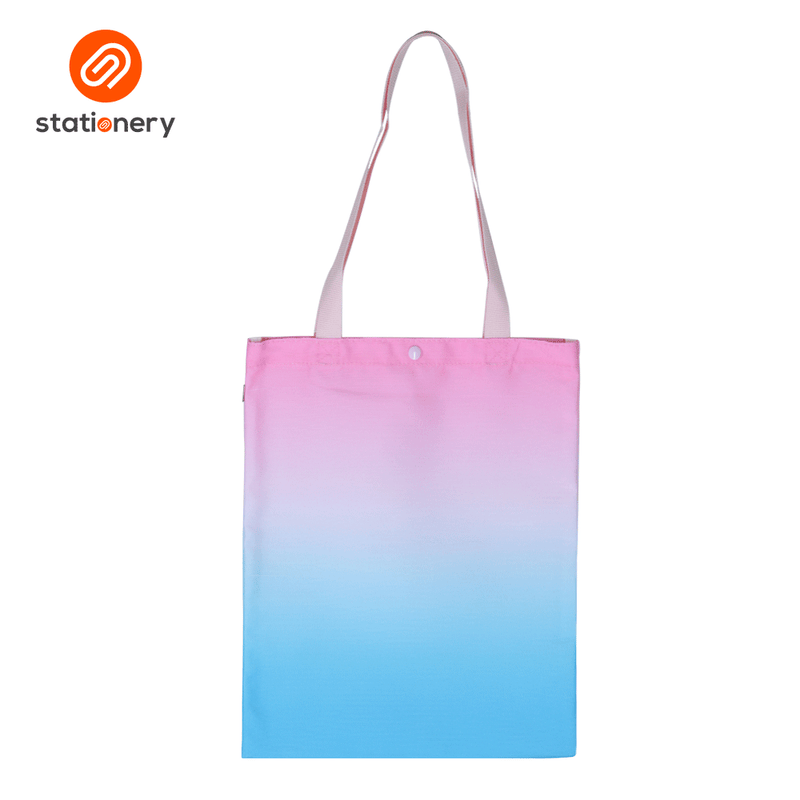 Canvas Tote Bag - Ombre-zoom-