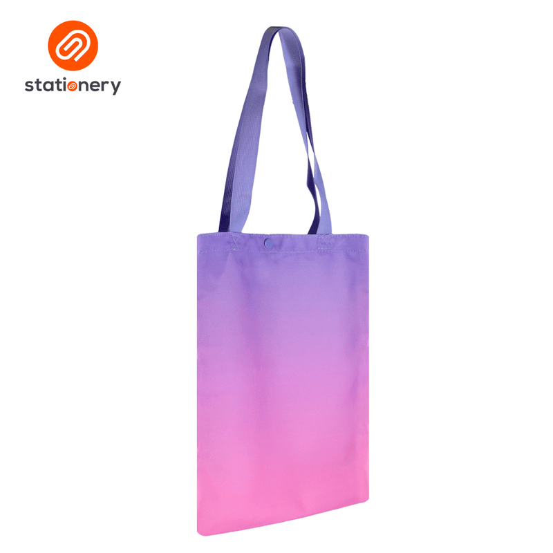 Canvas Tote Bag - Ombre-zoom-