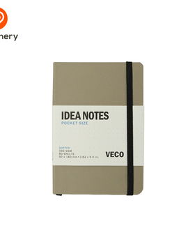 Veco Idea Notes Pocket Size Journal Notebook 3.6x5.5inches