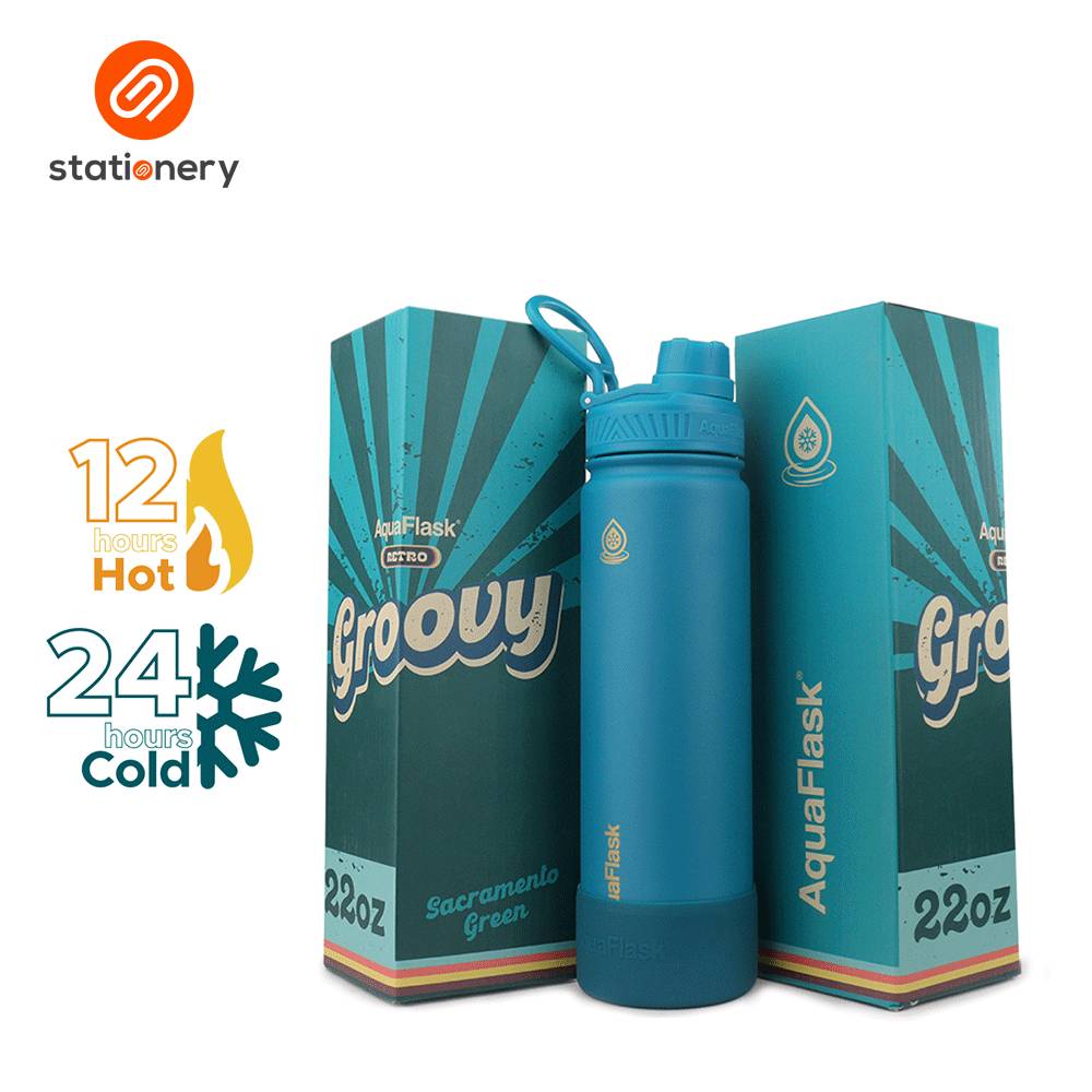 Aquaflask Retro Collection 22oz - Limited Edition Colors-zoom-4