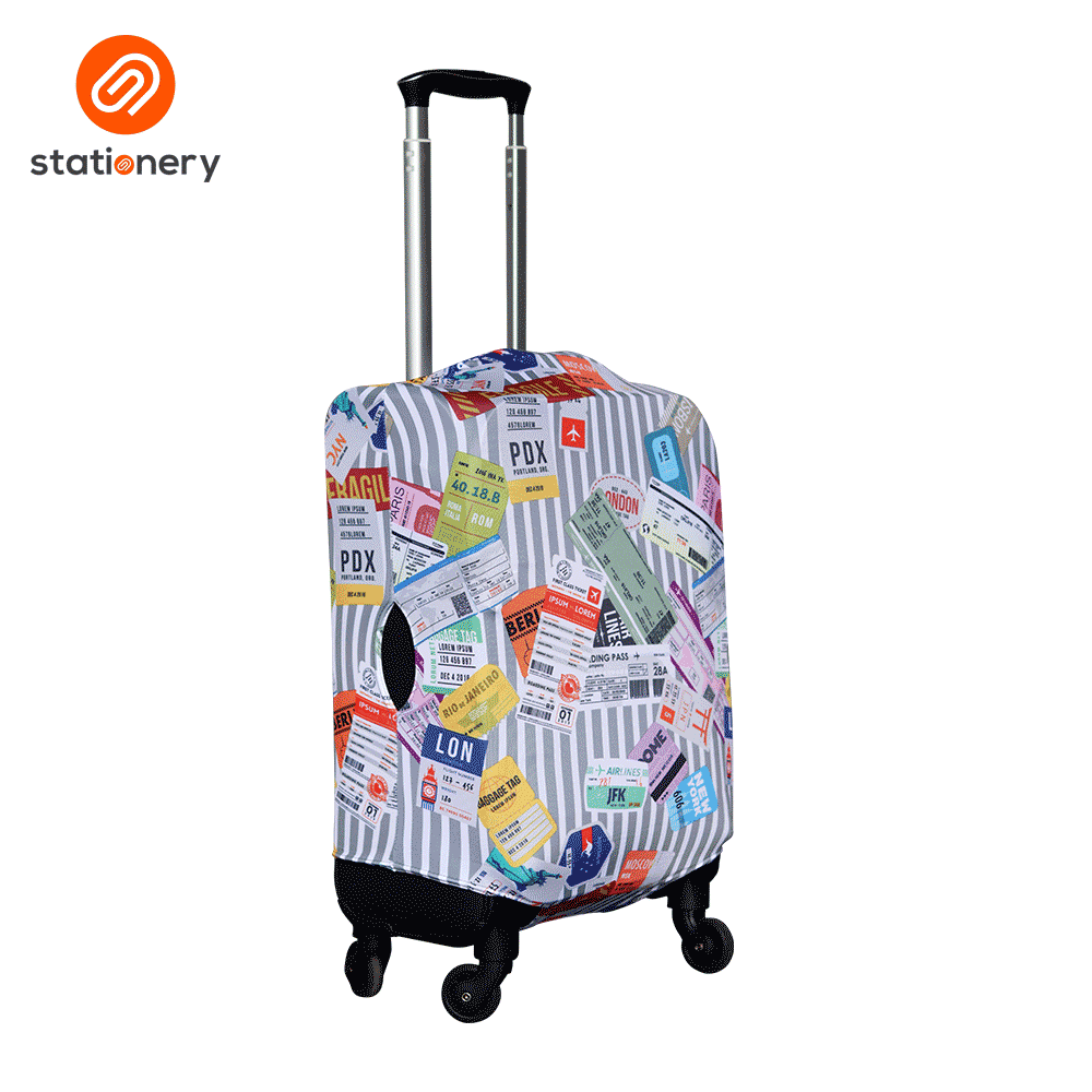 Luggage Cover Spandex - Medium-zoom-3