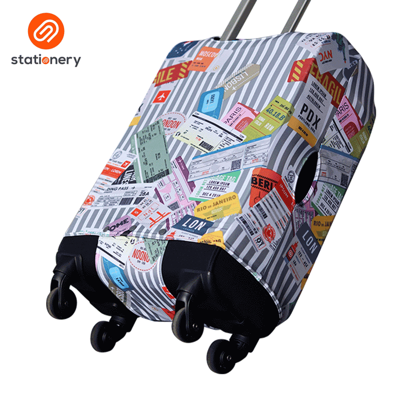 Luggage Cover Spandex - Medium-zoom-
