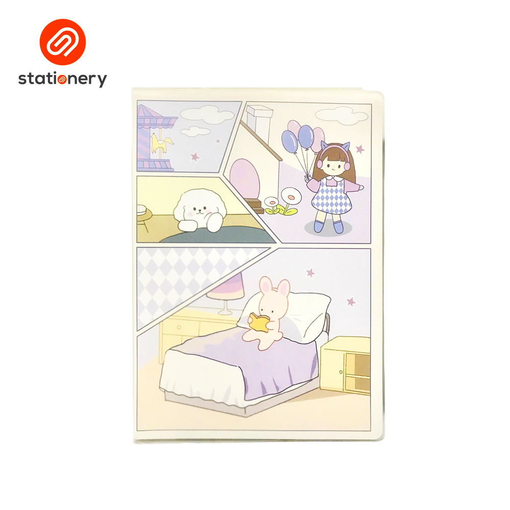 Girl & Bunny Fun Notebook - B5-zoom-5