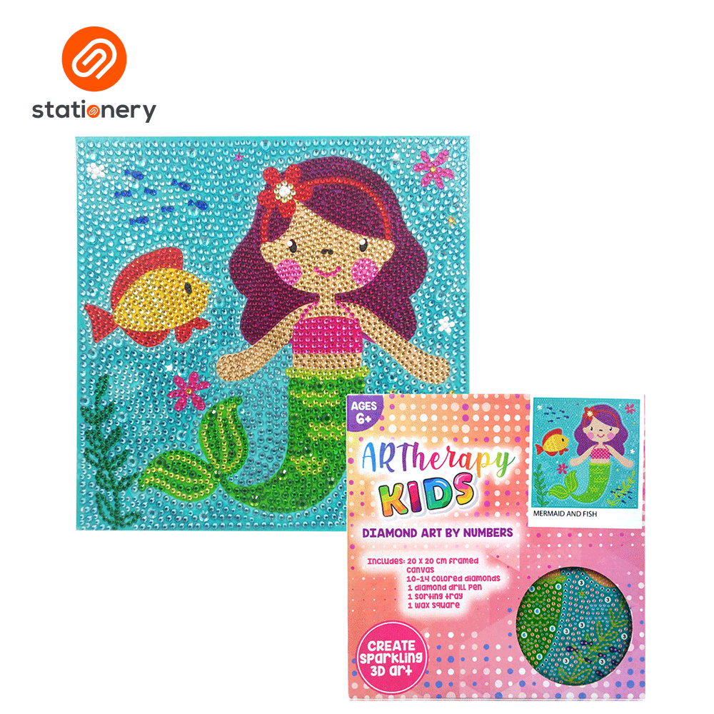 Diy Diamond Painting Kits Diamond Mosaic Square Art Kit Gem Painting Crafts  Gift For Kids Boys Girls Friends 7 Inches X 7 Inches Type 1
