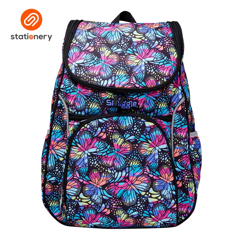 Black butterfly backpack hotsell