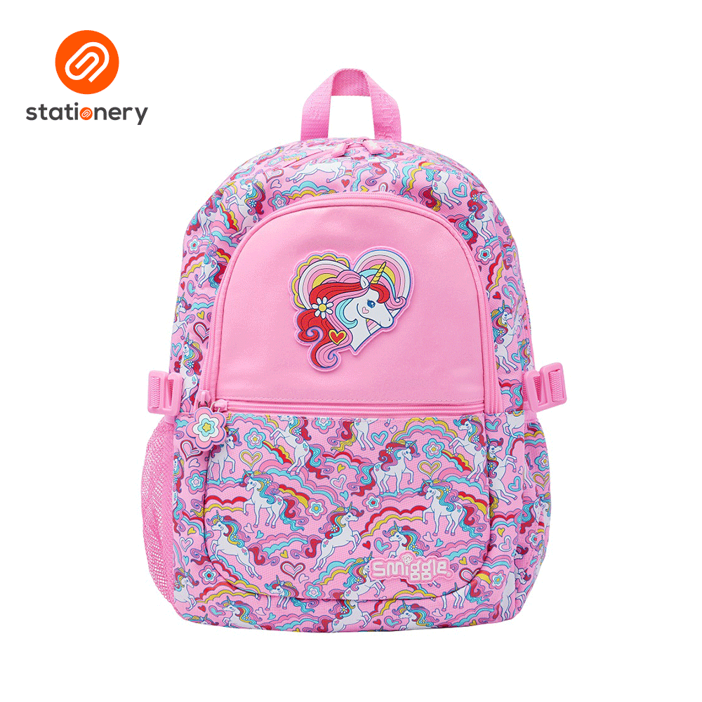 Smiggle Wild Side Attach Backpack -Pink – SM Stationery