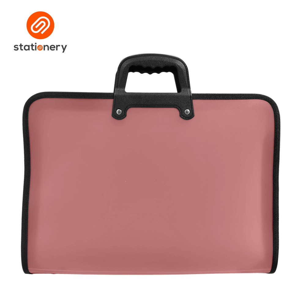 Plastic Envelope With Zipper And Handle Long-zoom-1