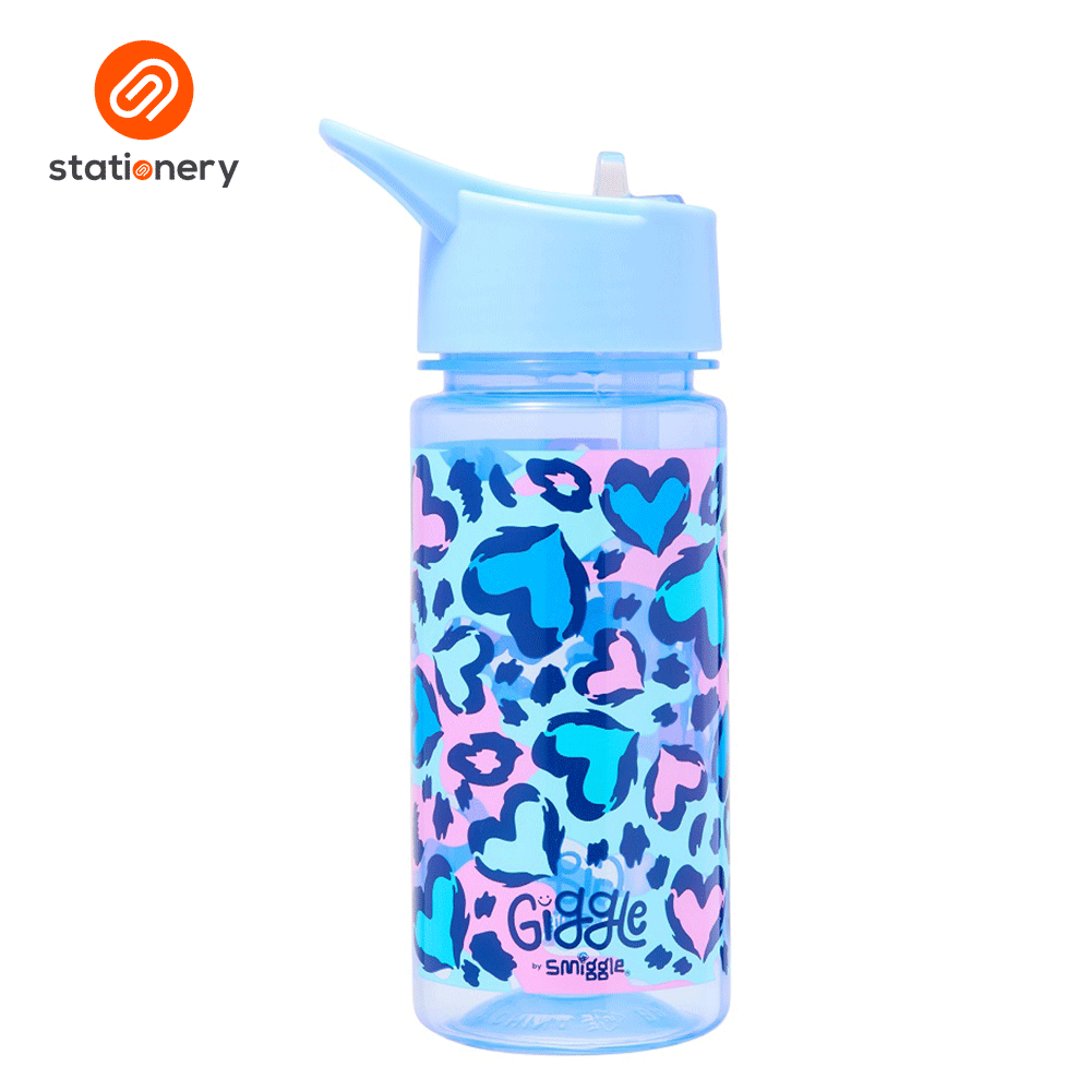 Giggle by Smiggle Drink Bottle - Blue-zoom-1