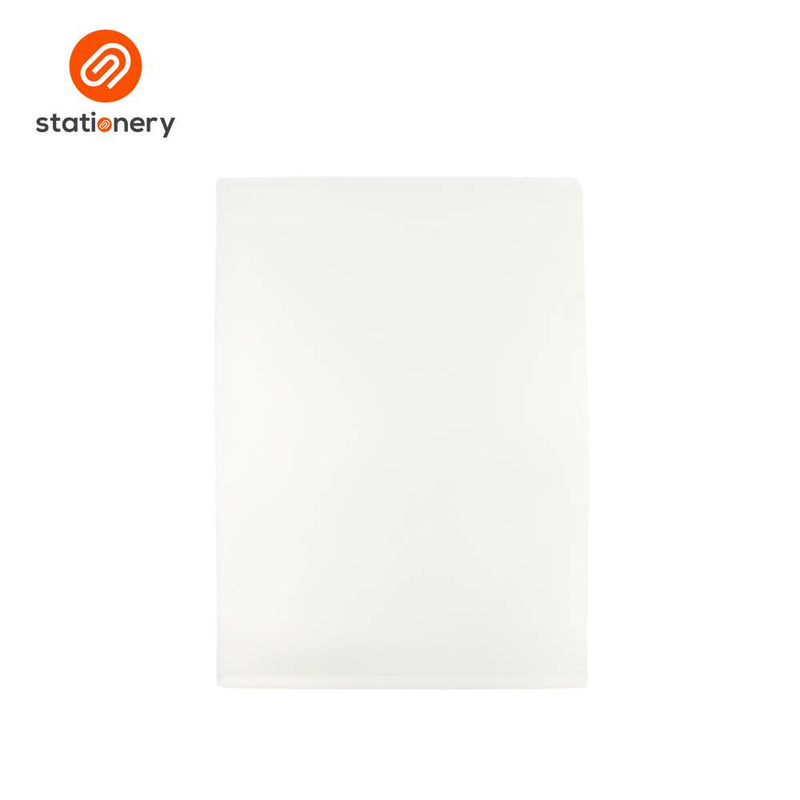 L Type Plastic Single Folder Pack of 5 - A4-zoom-