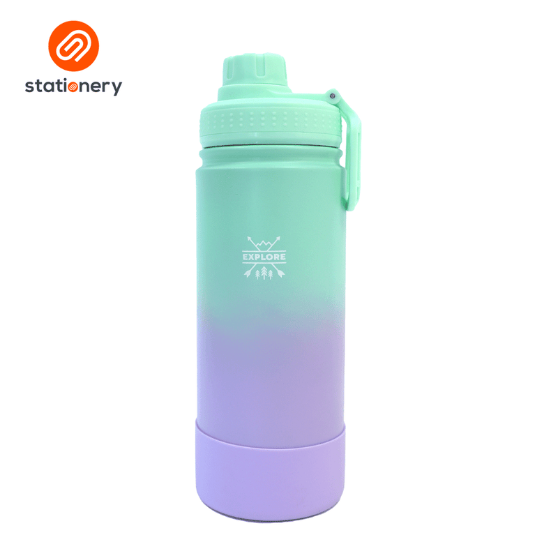 Explore Ombre Insulated Water Bottle-zoom-