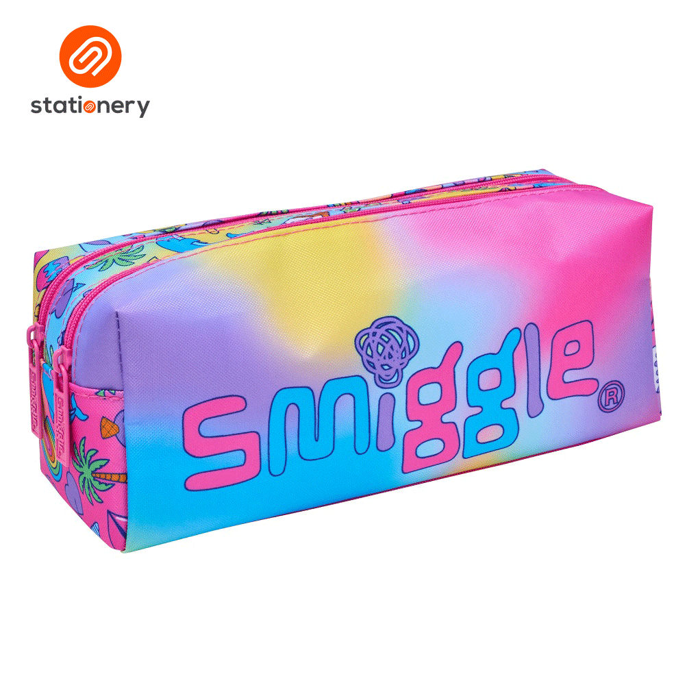 Smiggle Wonder World Twin Zip Pencil Case Mix – SM Stationery