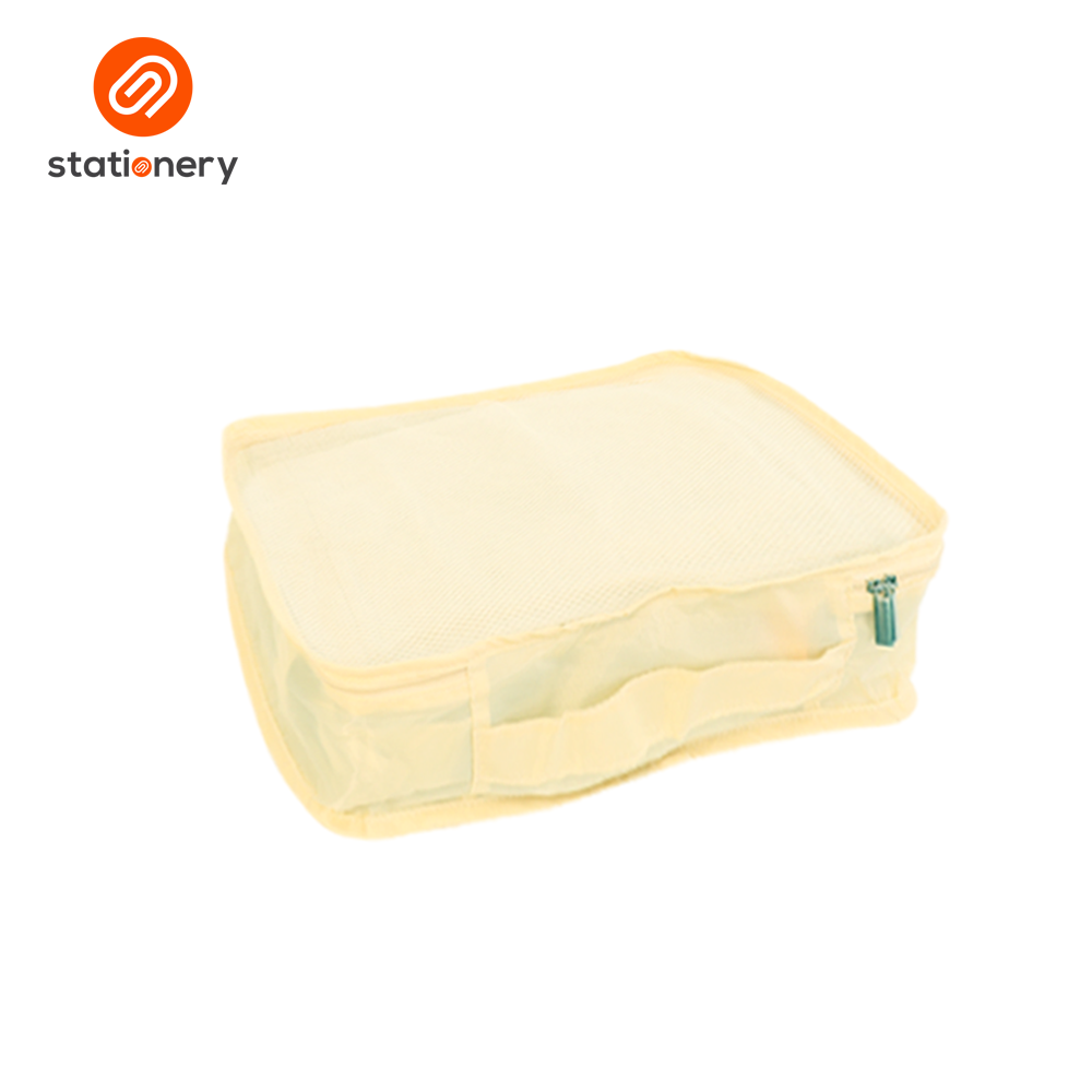 Explore Packing Cubes Travel Organizer Pack of 3 - Beige-9