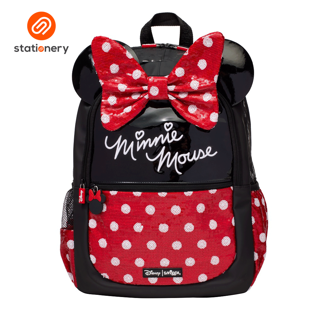 Smiggle Minnie Mouse Classic Backpack SM Stationery