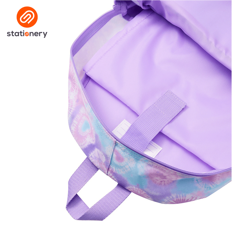 Smiggle I Heart Classic Backpack - Lilac-zoom-