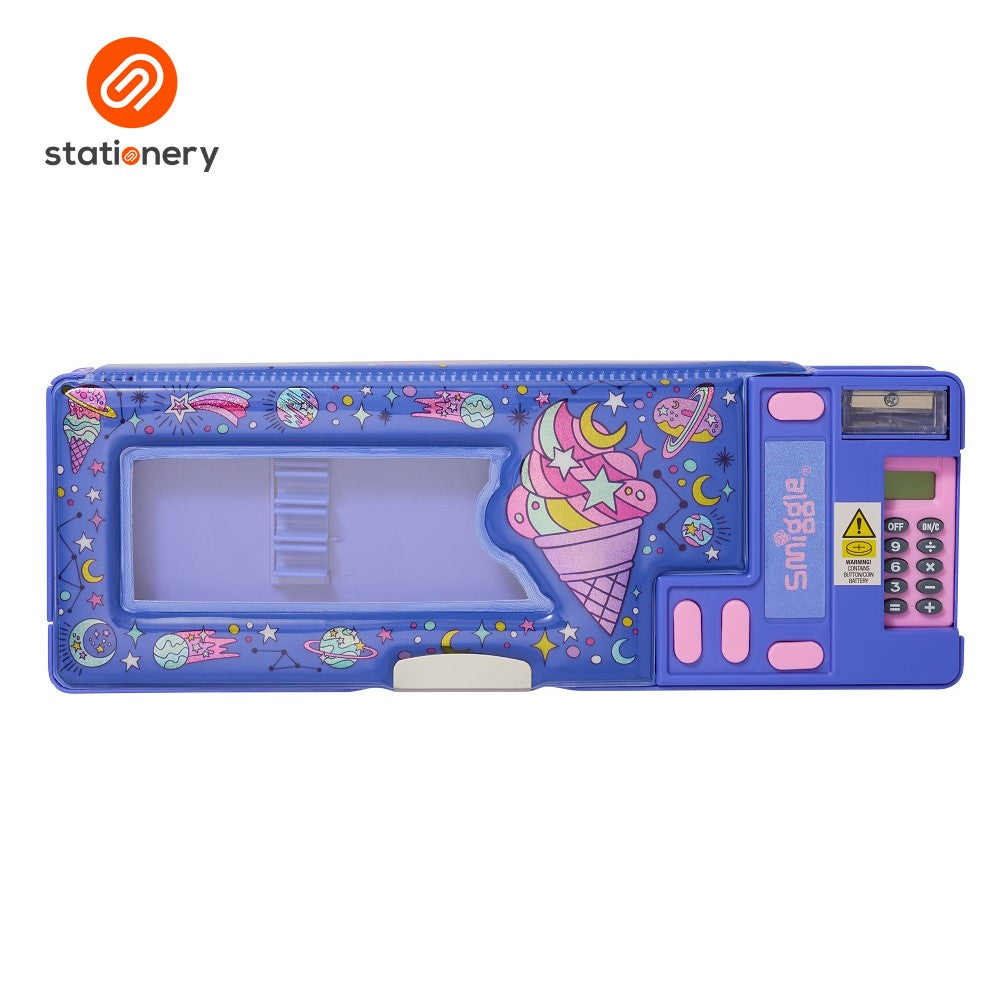 Smiggle Epic Adventures Pop Out Pencil Case Purple