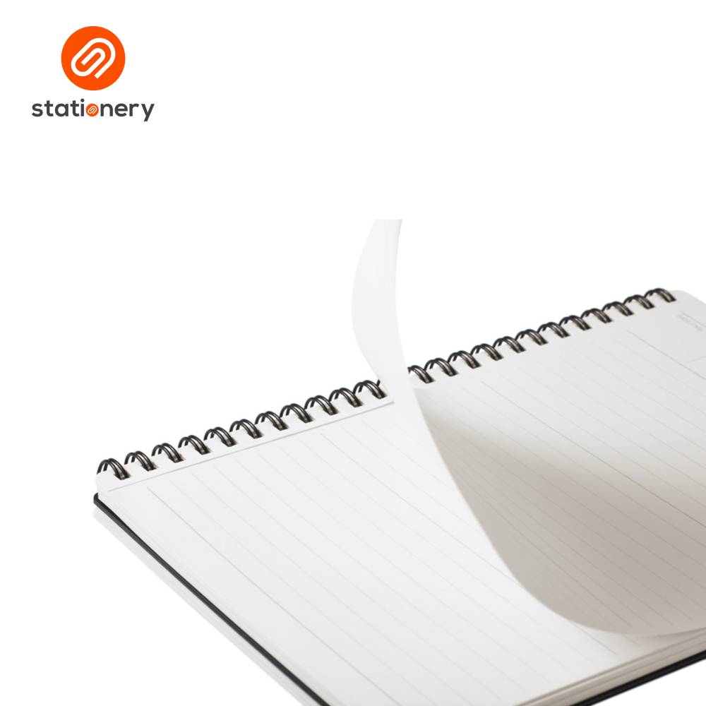 Maruman Mnemosyne N195A Side Spiral Ruled Notebook 7mm A5 - 80 Sheets-zoom-5