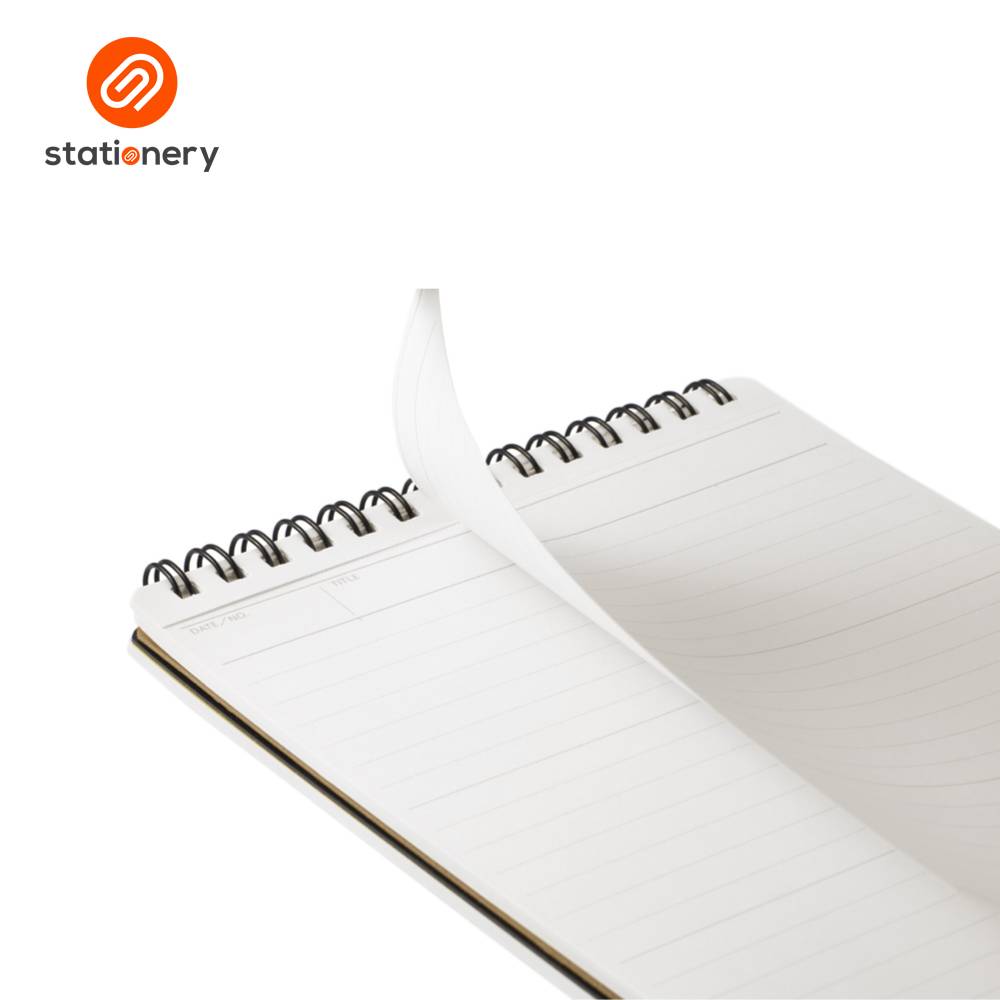 Maruman Mnemosyne N196A Top Spiral Ruled Notebook 7mm B6 - 50 Sheets-5