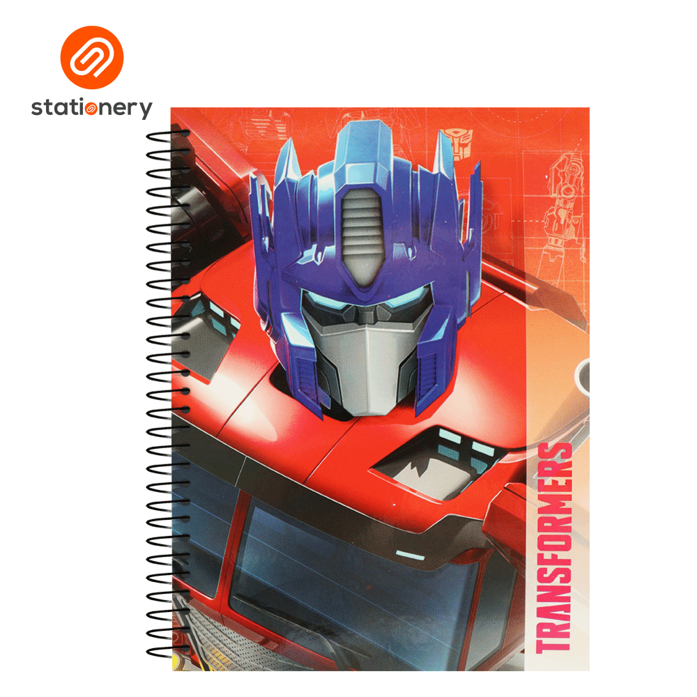 Transformers Spiral Notebook 80lvs Pack of 7 – SM Stationery